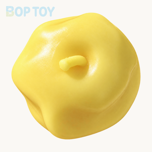 Vaseline Base Yellow Apple Handmade Stress Balls — BOP TOY product-only hero