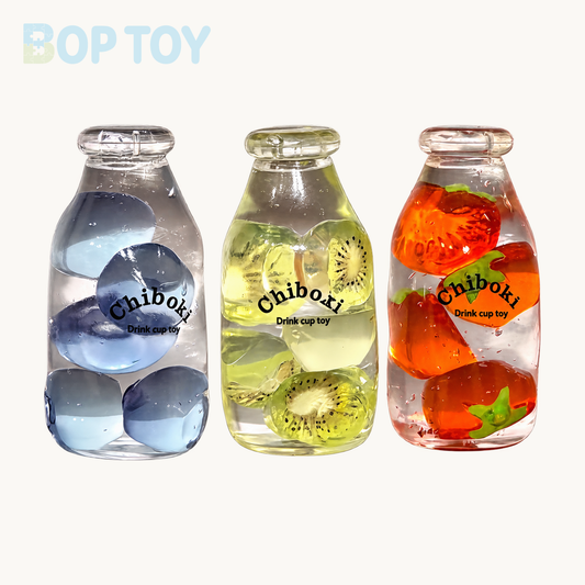 Vaseline Fruit Juice Drink Stress Ball Squishy Stress Relief Decompression Toy — BOP TOY product-only hero