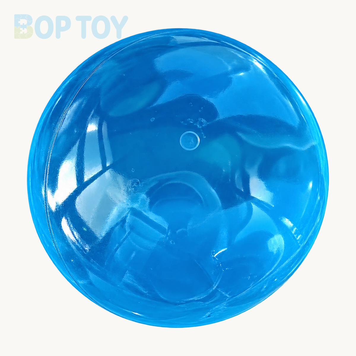 Vaseline Stress Ball Squishy Stress Relief Decompression Toy — Transparent / Lavender Purple / Lake Blue & More — Lake Blue — BOP TOY