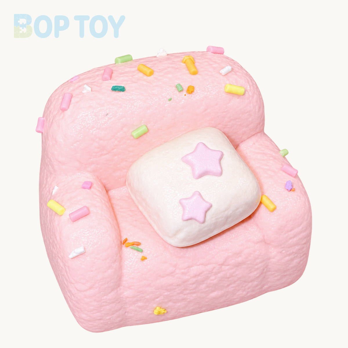 Sofa Taba Squishy Toy – Pink – BOP TOY