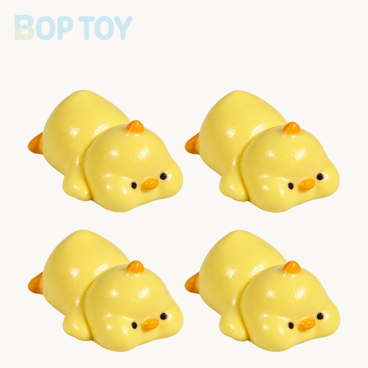 Mini Size Duck Taba Squishy Toy – 4pcs – BOP TOY