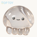 Transparent Jellyfish Octopus Taba Squishy Toy – Transparent – BOP TOY