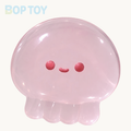 Transparent Jellyfish Octopus Taba Squishy Toy – Pink – BOP TOY