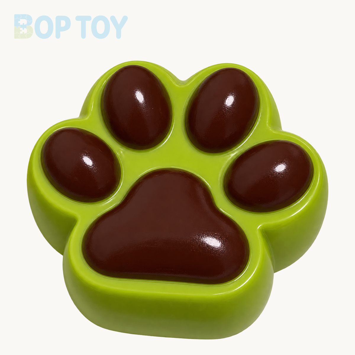 Matcha Chocolate Cat's Paw Taba Squishy Toy – Matcha Chocolate – BOP TOY