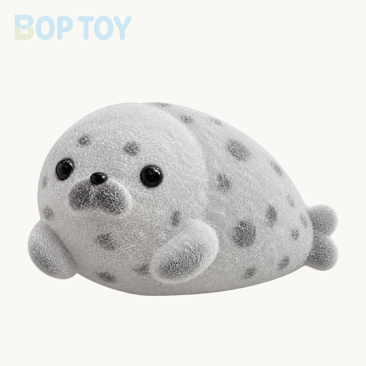 Baby Seal Taba Squishy Toy – Grey – BOP TOY