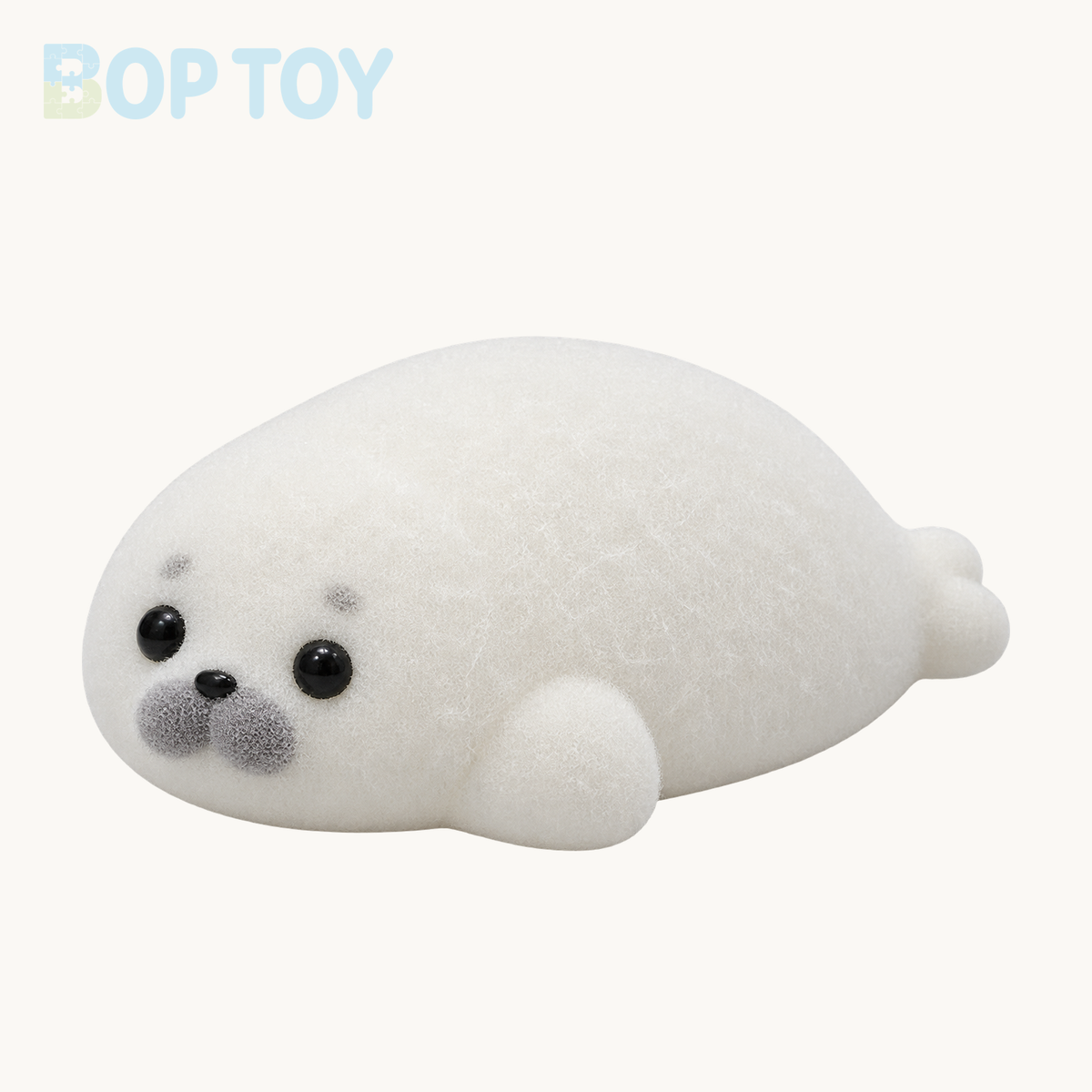 Baby Seal Taba Squishy Toy – White – BOP TOY