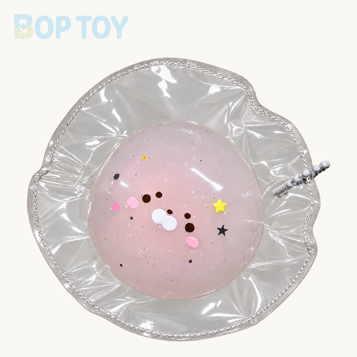 Cute Seal Sphere Taba Squishy Toy – Pink – BOP TOY