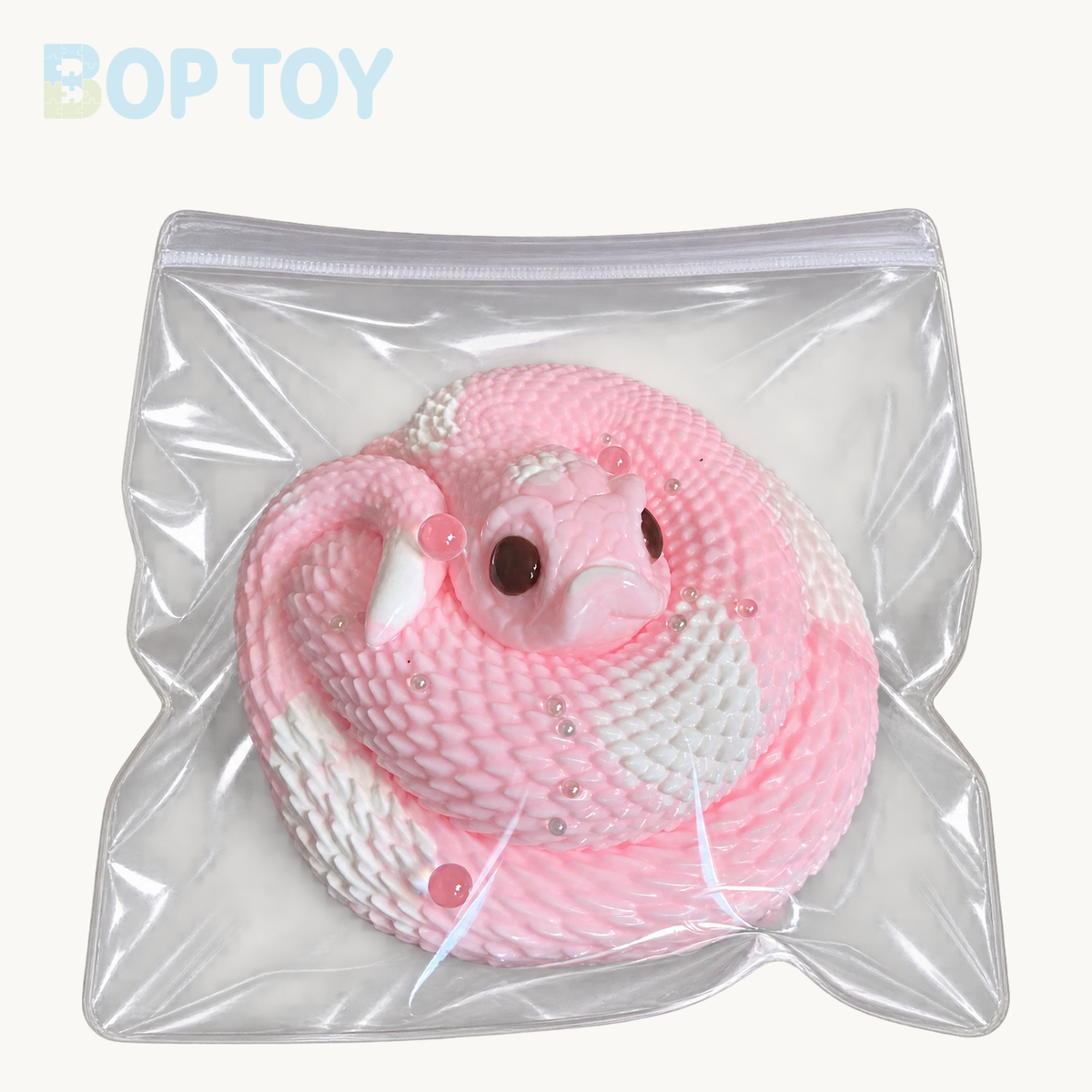 Circling Snake Taba Squishy Toy – Type 3 – BOP TOY