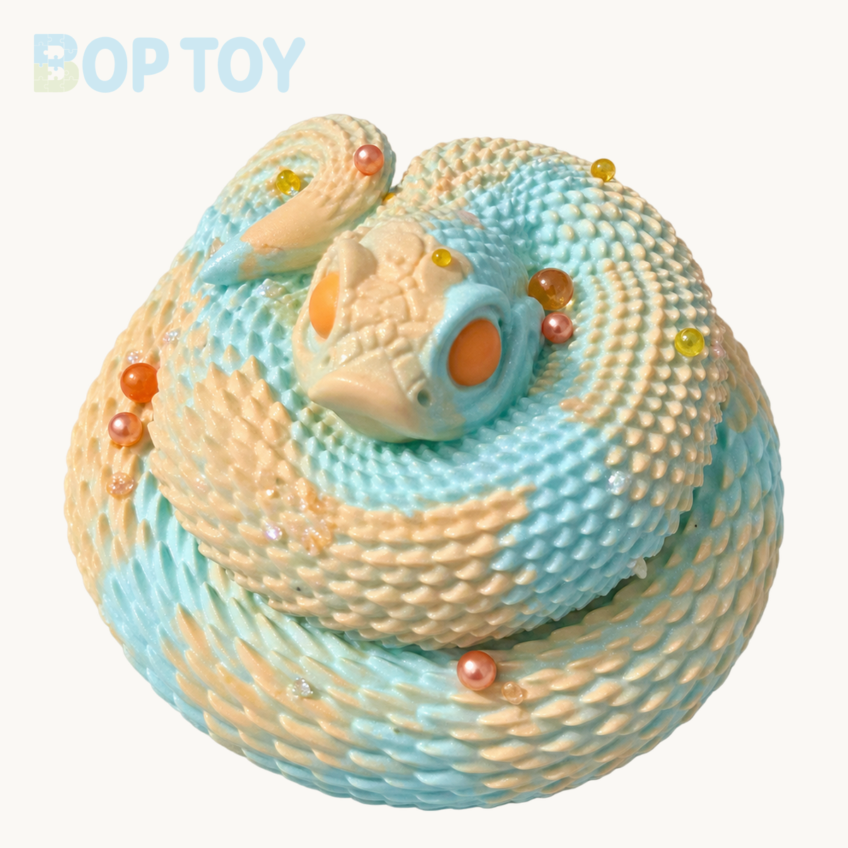 Circling Snake Taba Squishy Toy – Type 4 – BOP TOY