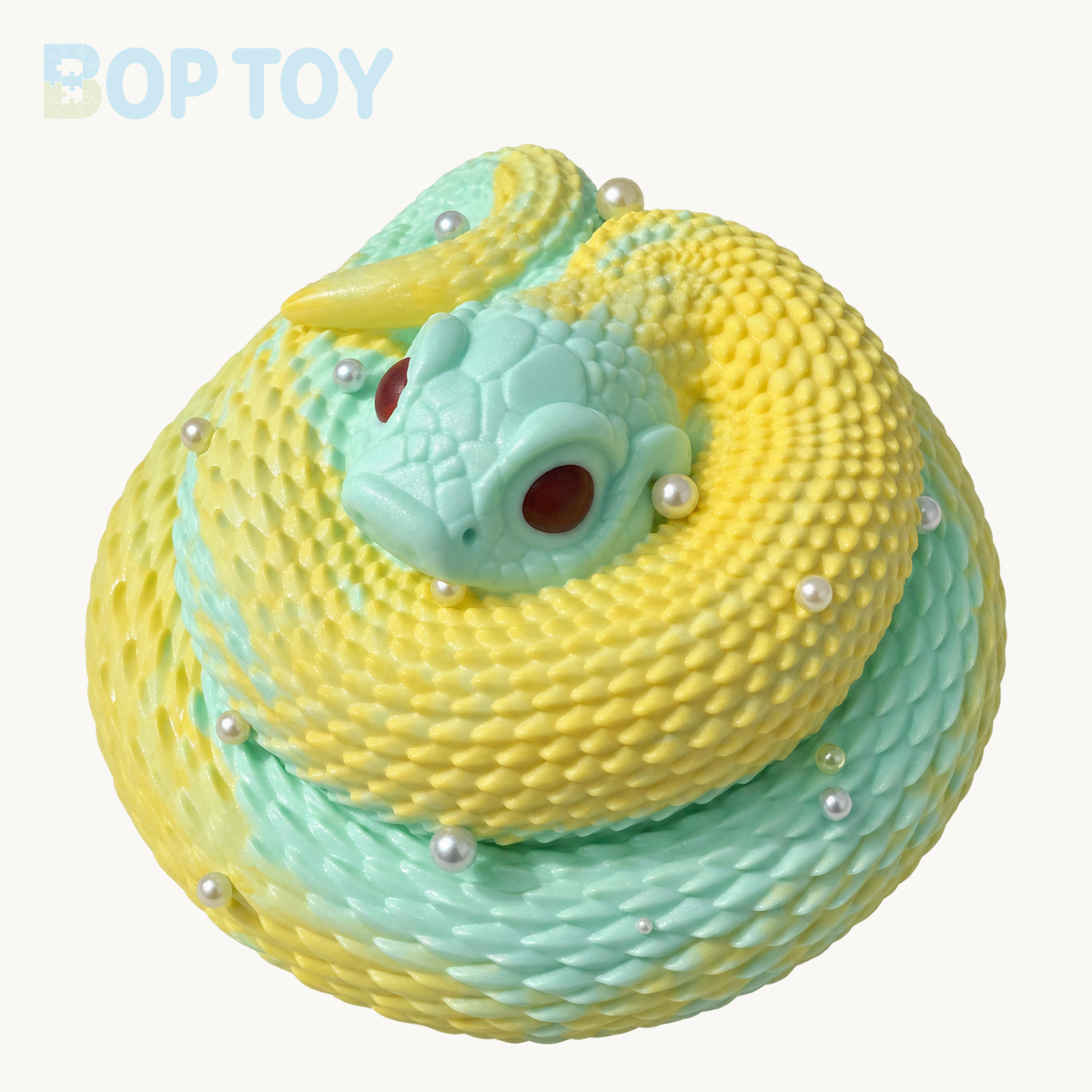 Circling Snake Taba Squishy Toy – Type 5 – BOP TOY