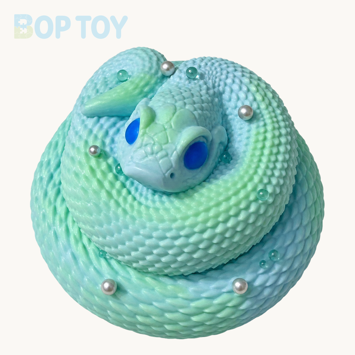 Circling Snake Taba Squishy Toy – Type 6 – BOP TOY