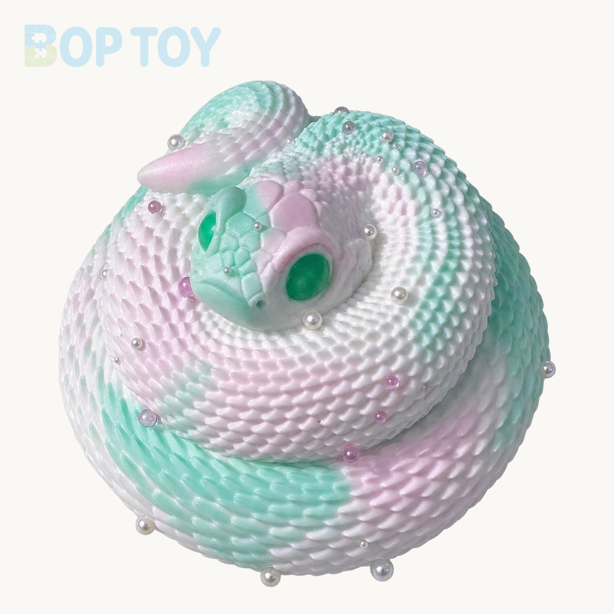 Circling Snake Taba Squishy Toy – Type 7 – BOP TOY