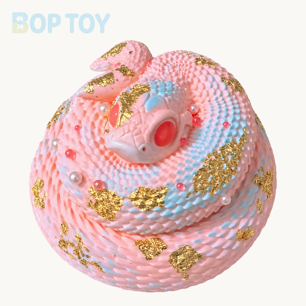 Circling Snake Taba Squishy Toy – Type 9 – BOP TOY