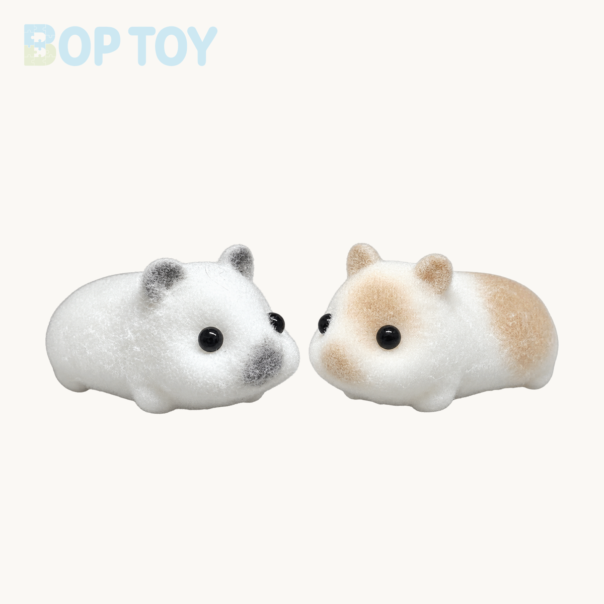 Guinea Pig Taba Squishy Toy – 2pcs Black & Brown – BOP TOY