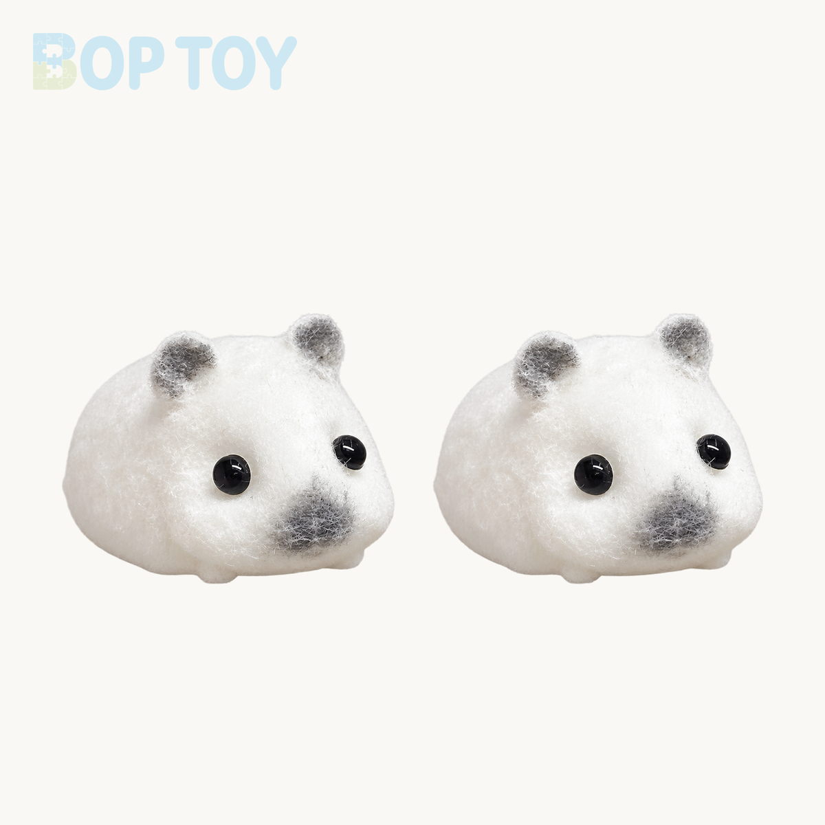 Guinea Pig Taba Squishy Toy – 2pcs Black – BOP TOY