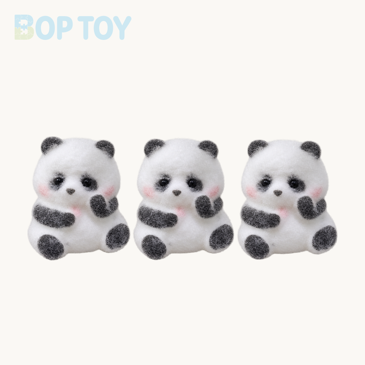 Panda Taba Squishy Toy – 3pcs Pandas – BOP TOY