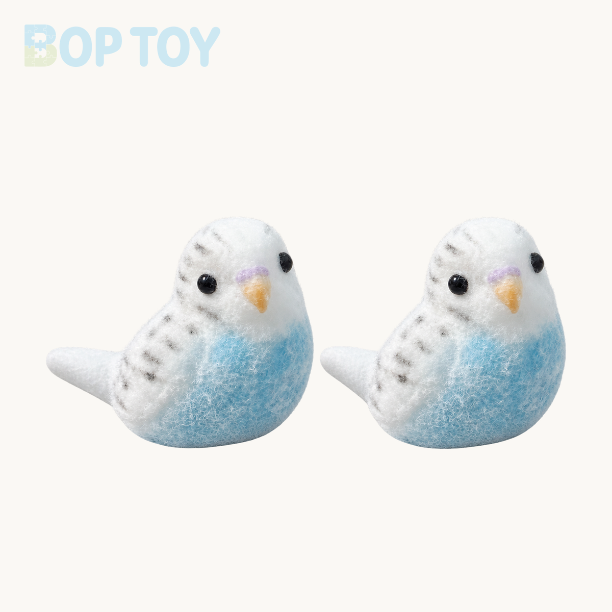 Parrots Taba Squishy Toy – 2pcs Blue – BOP TOY