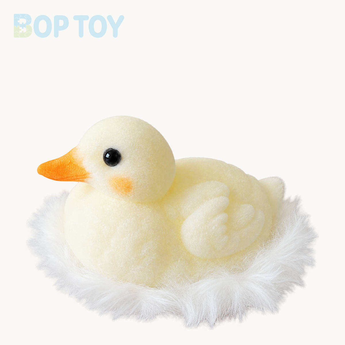 Duck Taba Squishy Toy – White – BOP TOY