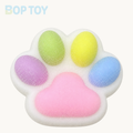 Rainbow Cat's Paw - Christmas Series Taba Squishy Toy – Random Color – BOP TOY
