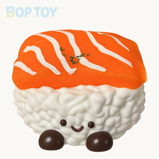 Rice balls & Salmon Taba Squishy Toy – Rice balls & Salmon – BOP TOY