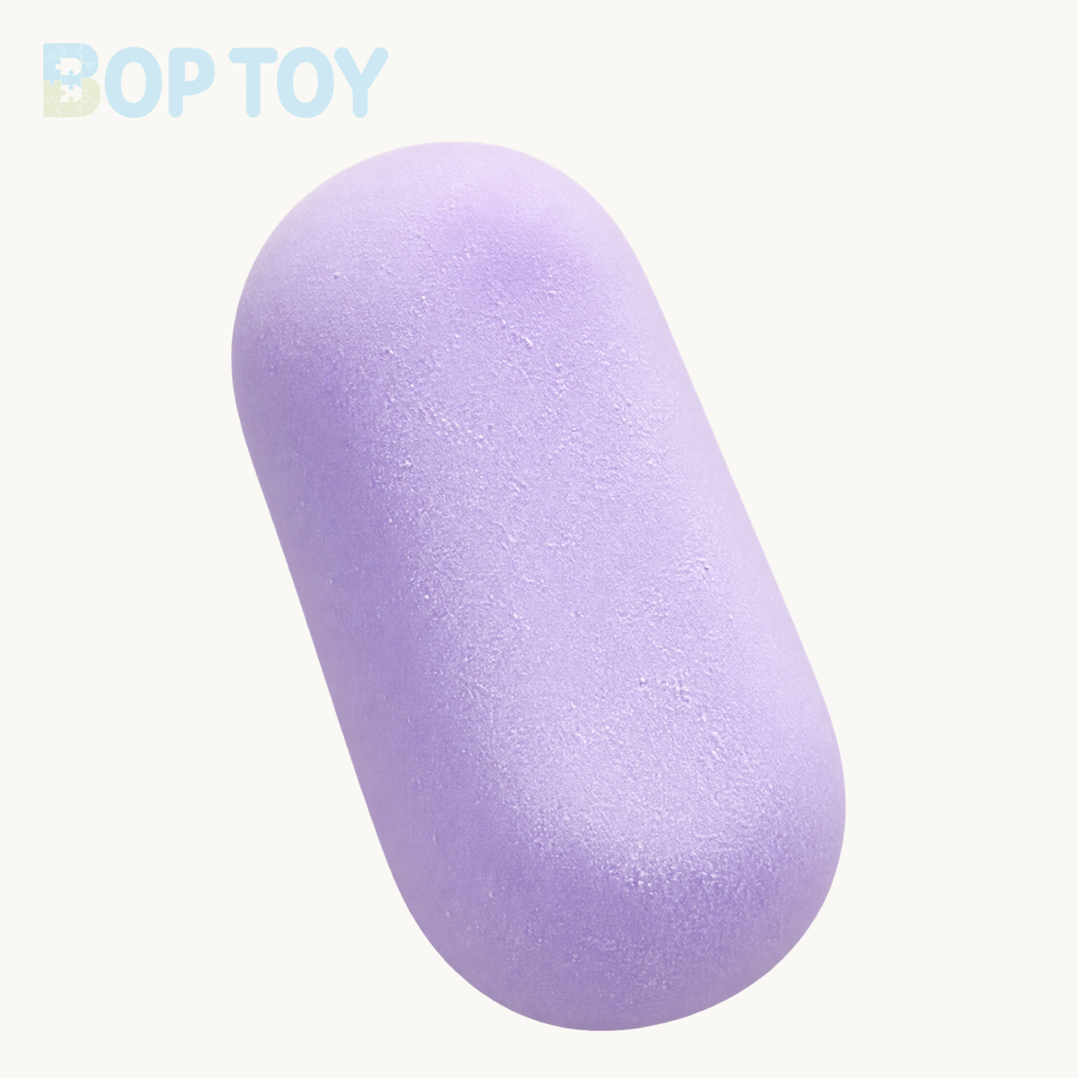 Pastel Mochi Taba Squishy Toy – Solid Color / Purple – BOP TOY