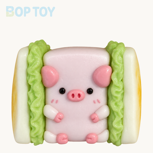 Sandwich Pig Taba Squishy Toy – Sandwich Pig – BOP TOY