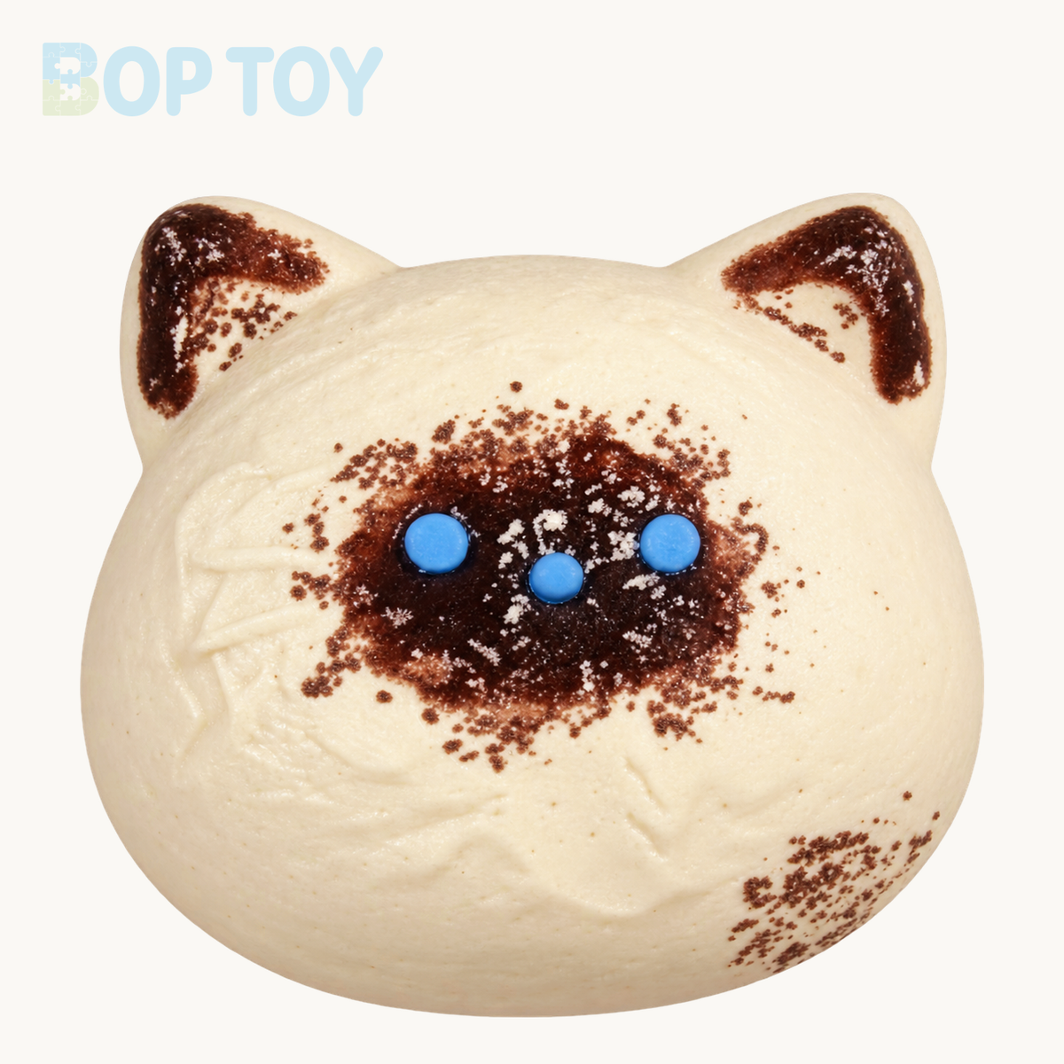 Siamese Cat Head Taba Squishy Toy – Siamese Cat Head – BOP TOY