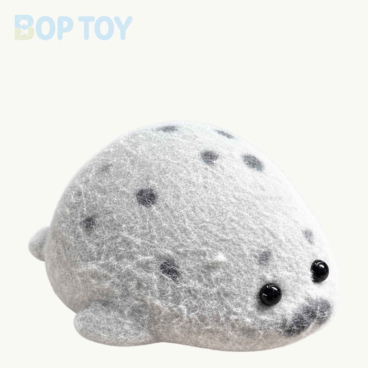 Small Baby Seal Taba Squishy Toy – Grey – BOP TOY