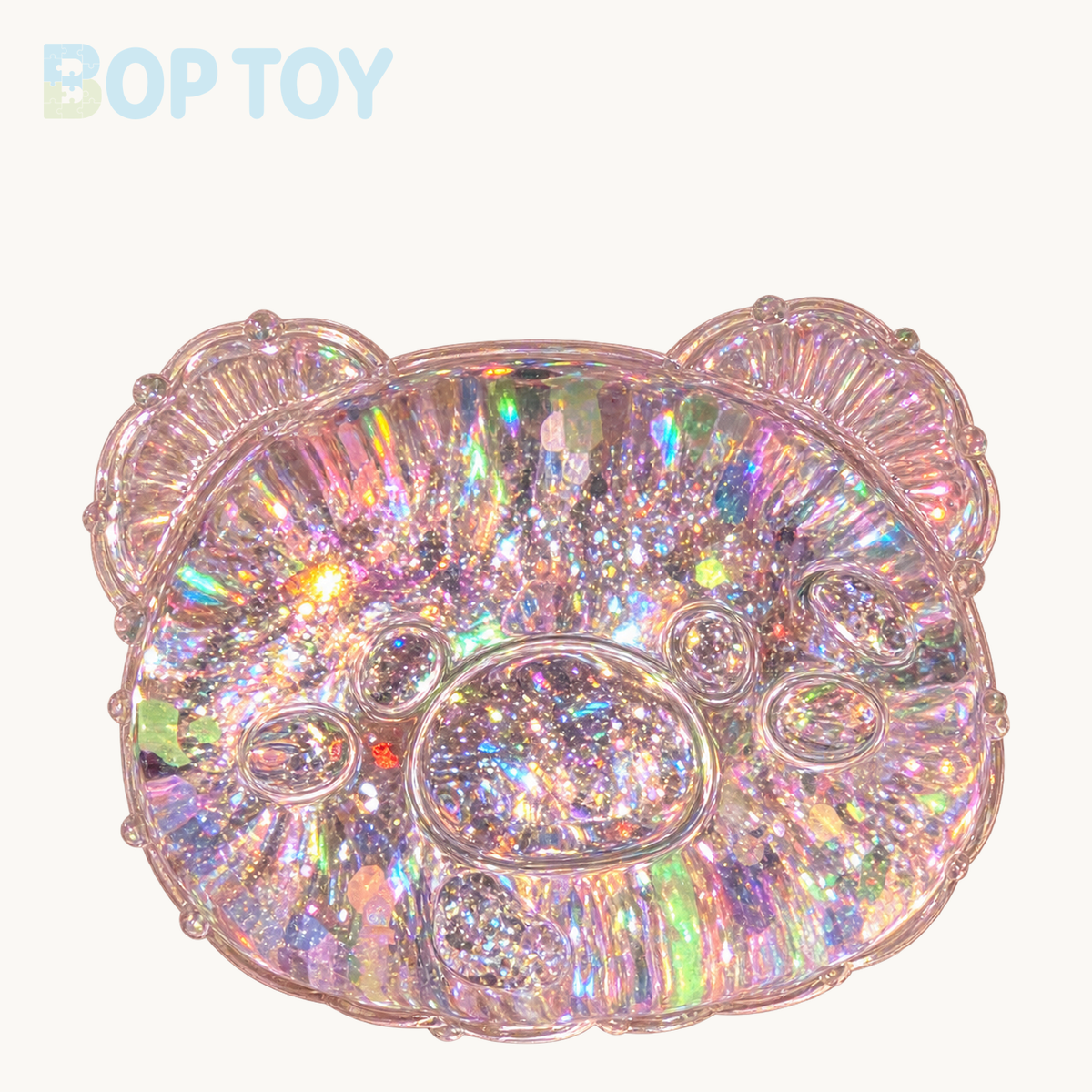 Transparent Bear Head Taba Squishy Toy – Transparent Bear Head – BOP TOY