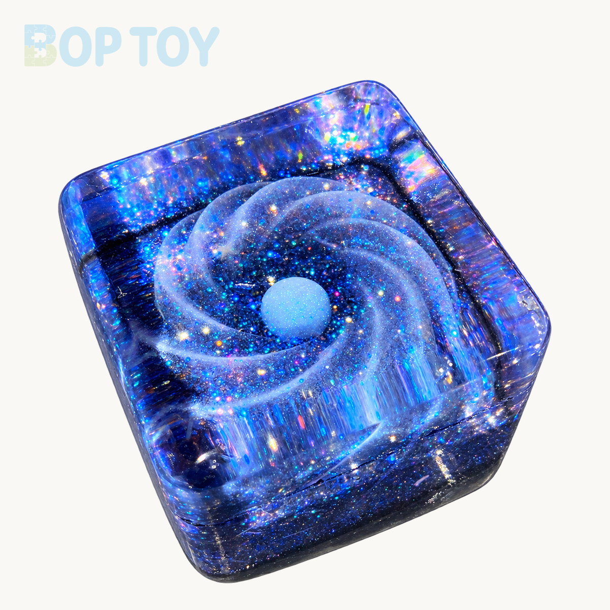 Transparent Cosmic Cube Taba Squishy Toy – Cosmic Cube – BOP TOY