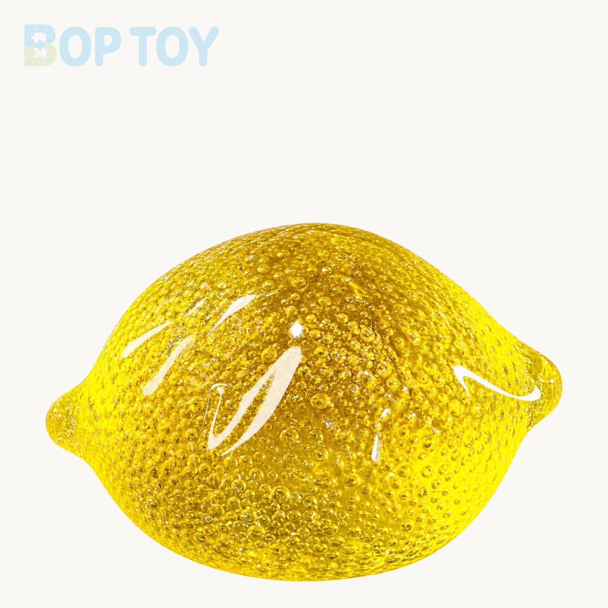 Transparent Lemon Taba Squishy Toy – Transparent Lemon – BOP TOY