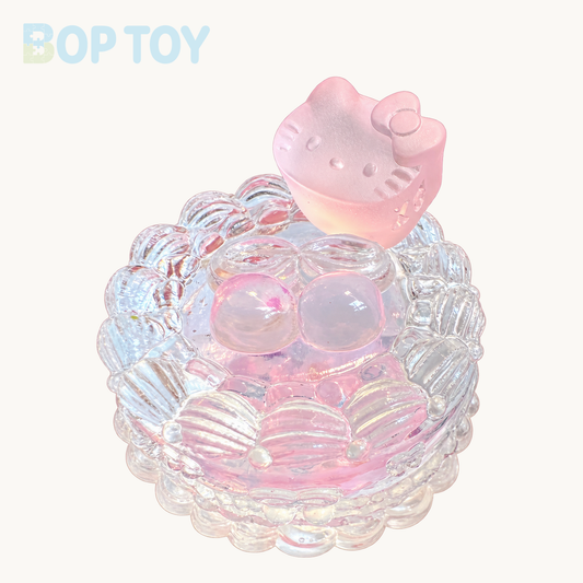 Transparent Mini Cake Taba Squishy Toy – cake – BOP TOY