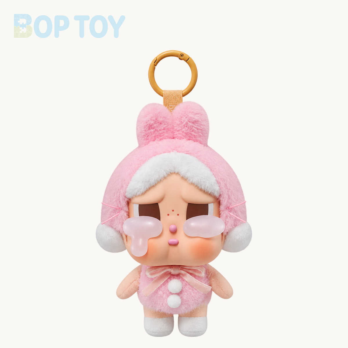 POP MART CRYBABY Crying Again Series Vinyl Face Plush Blind Box — I'll Give You All My Love option
