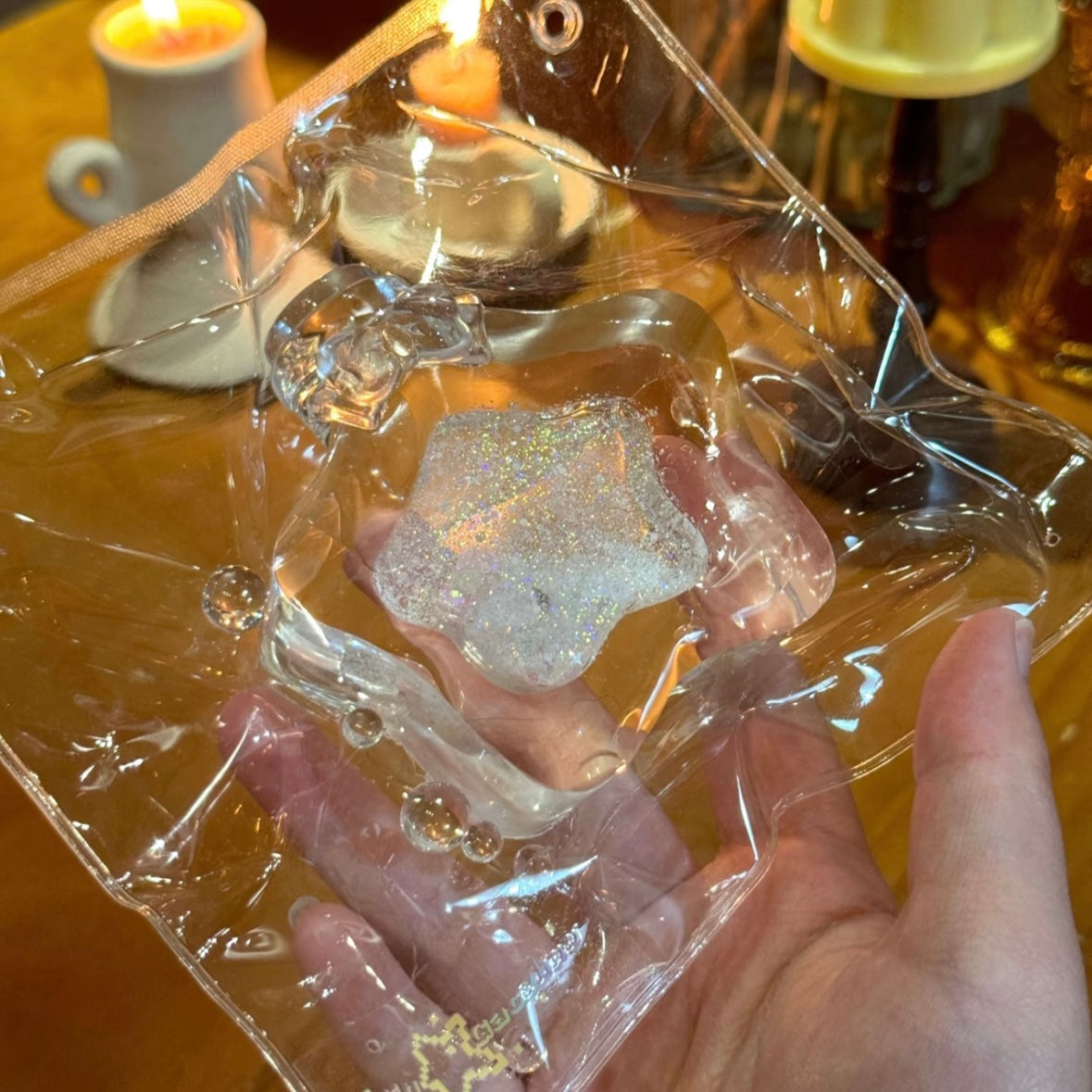 Transparent Wish Bottle Taba Squishy Toy (Liquid Squishy) – product image 3