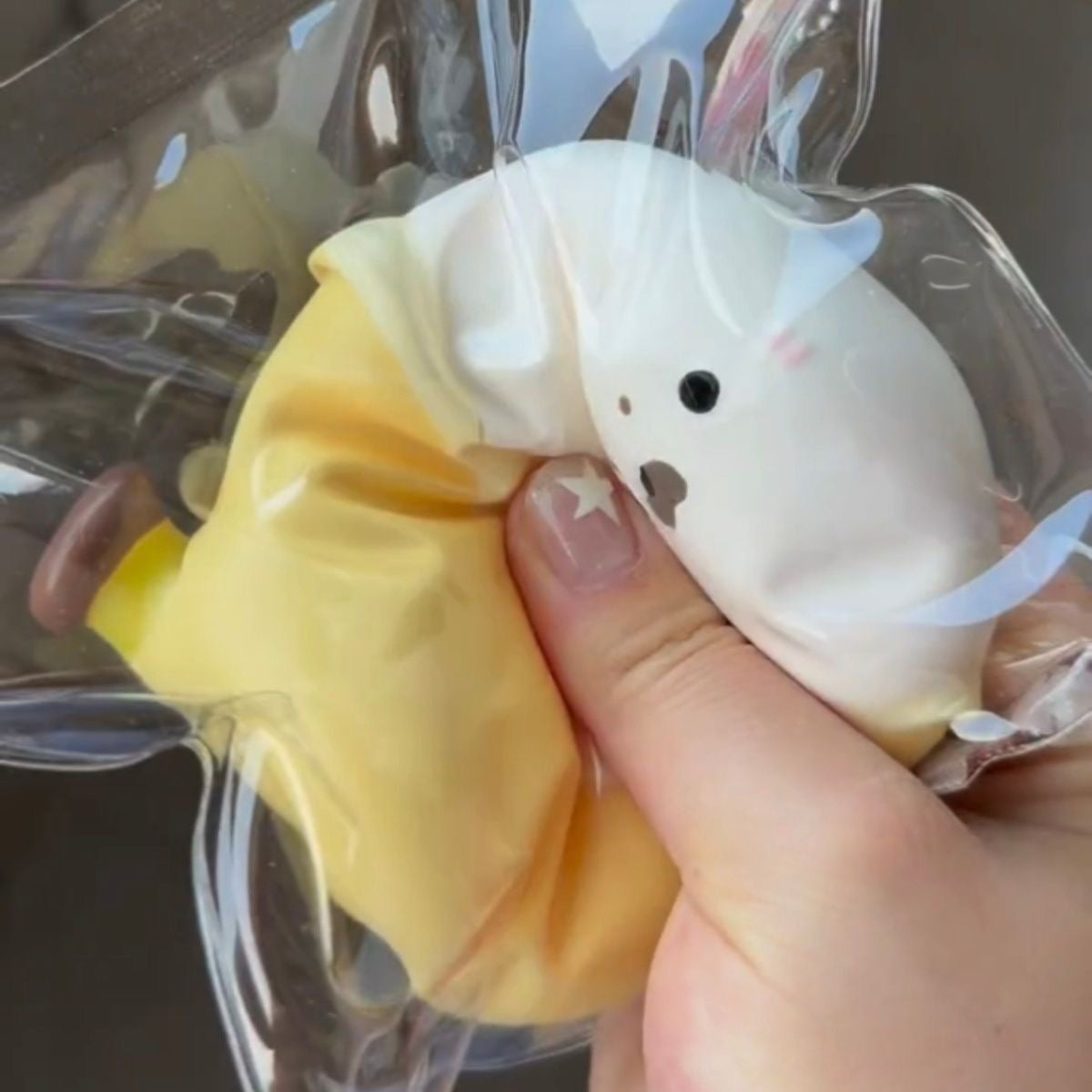 Handmade Seal & Banana Taba Squishy Toy – product image 3