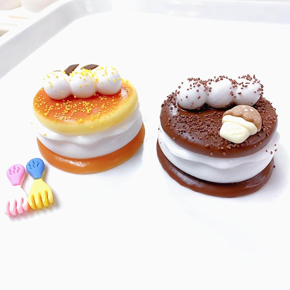 Squishy Cheese Cake Stress Relief Taba Squishy Toy – product image 3