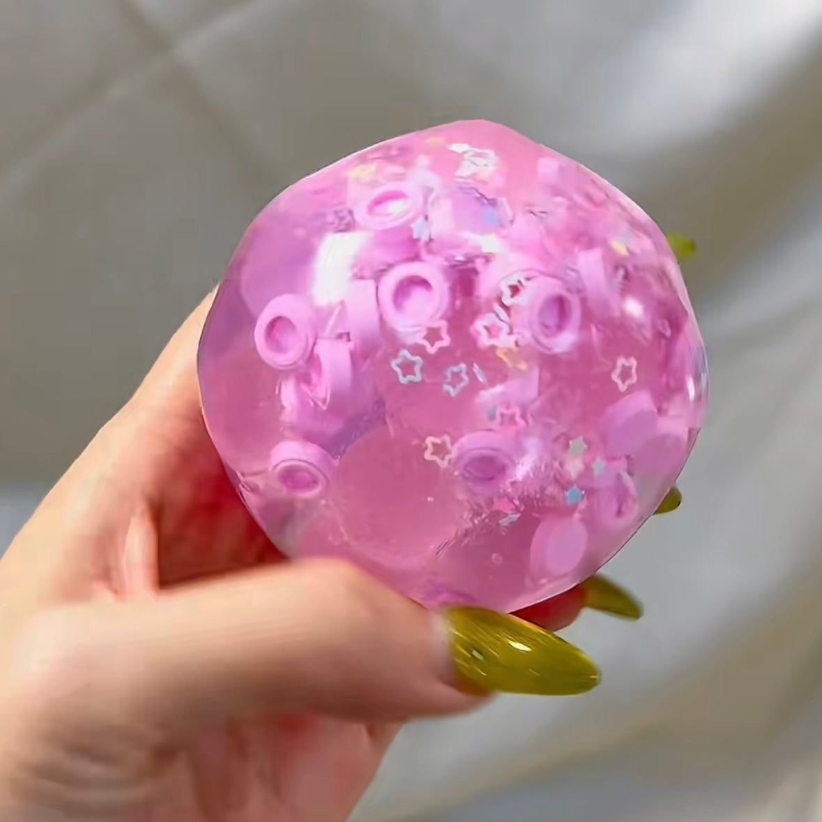 Fruit Hard Candy & Vaseline Base Stress Ball Squishy Stress Relief Decompression Toy – product image 4
