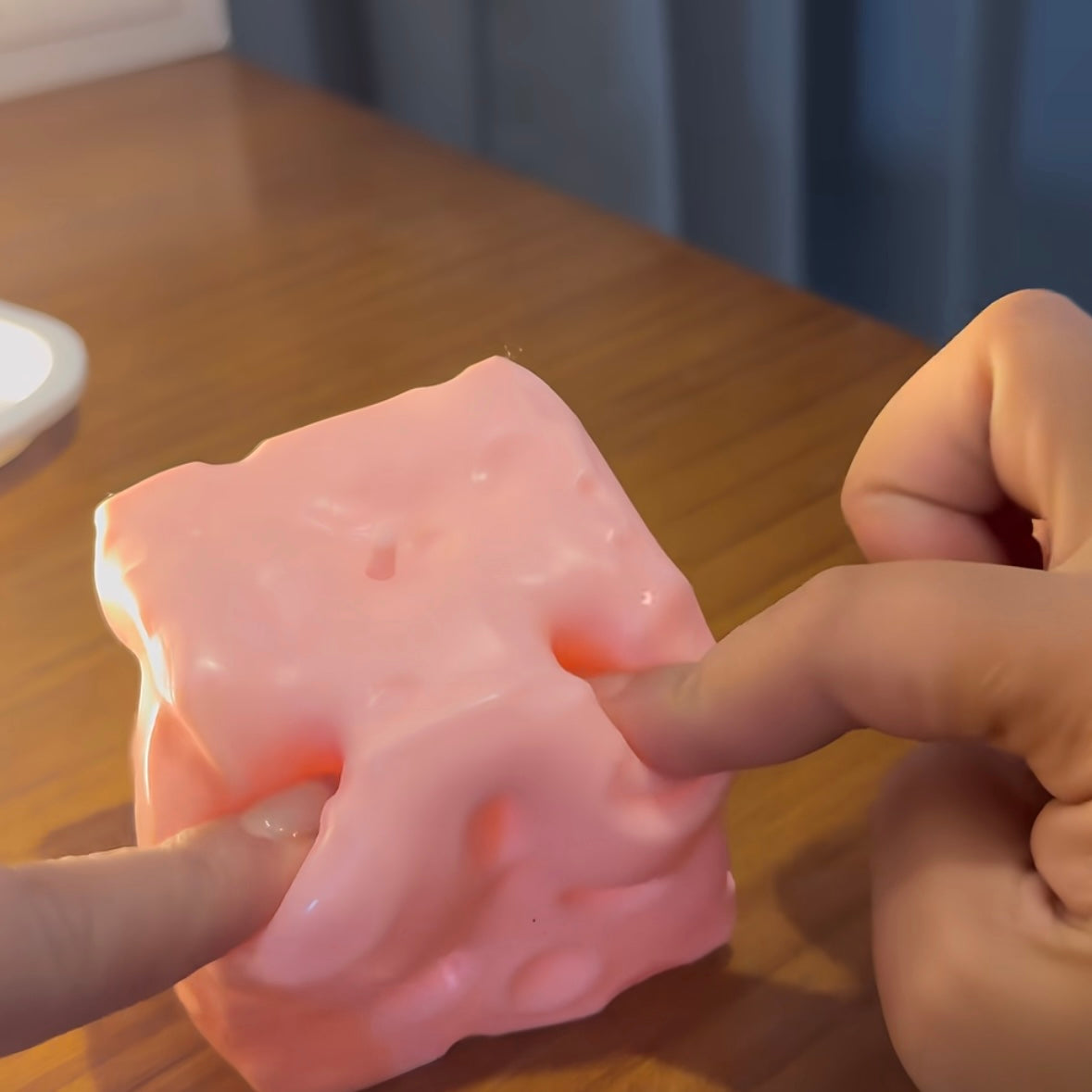 Large Cheese Vaseline Stress Ball Squishy Stress Relief Decompression Toy – product image 9