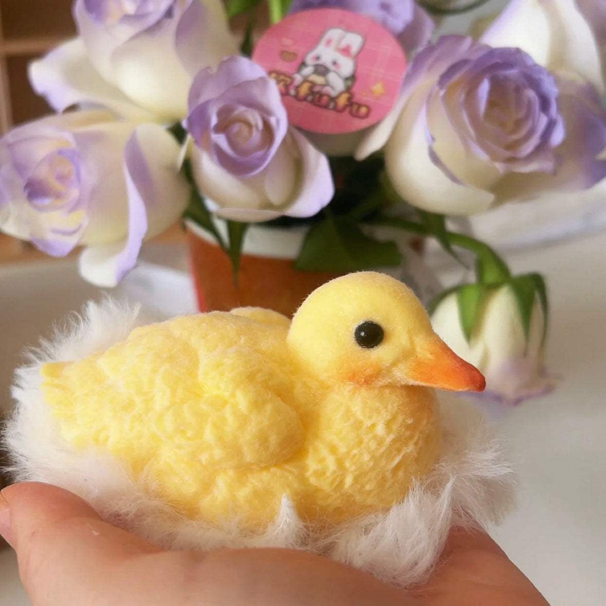 Handmade Silicone Duck Taba Squishy Toy – product image 6