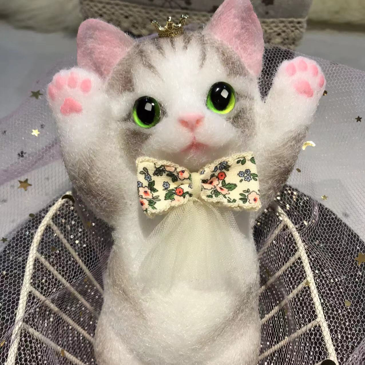 600g Handmade Silicone Cats Taba Squishy Toy – product image 7