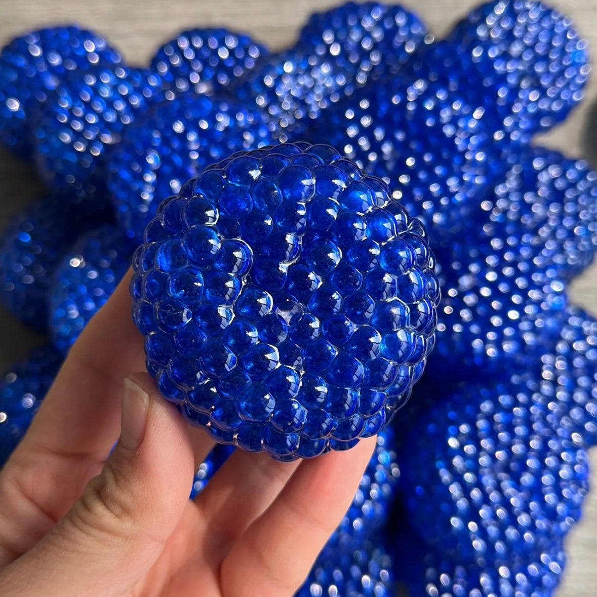 Blue Bead Handmade Stress Balls – product image 2