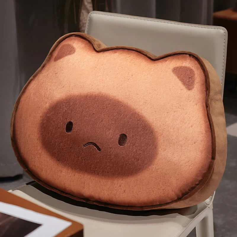 Capybara/Cat Cookie Plushie – Jumbo Comfort in a Sweet Design — image 7