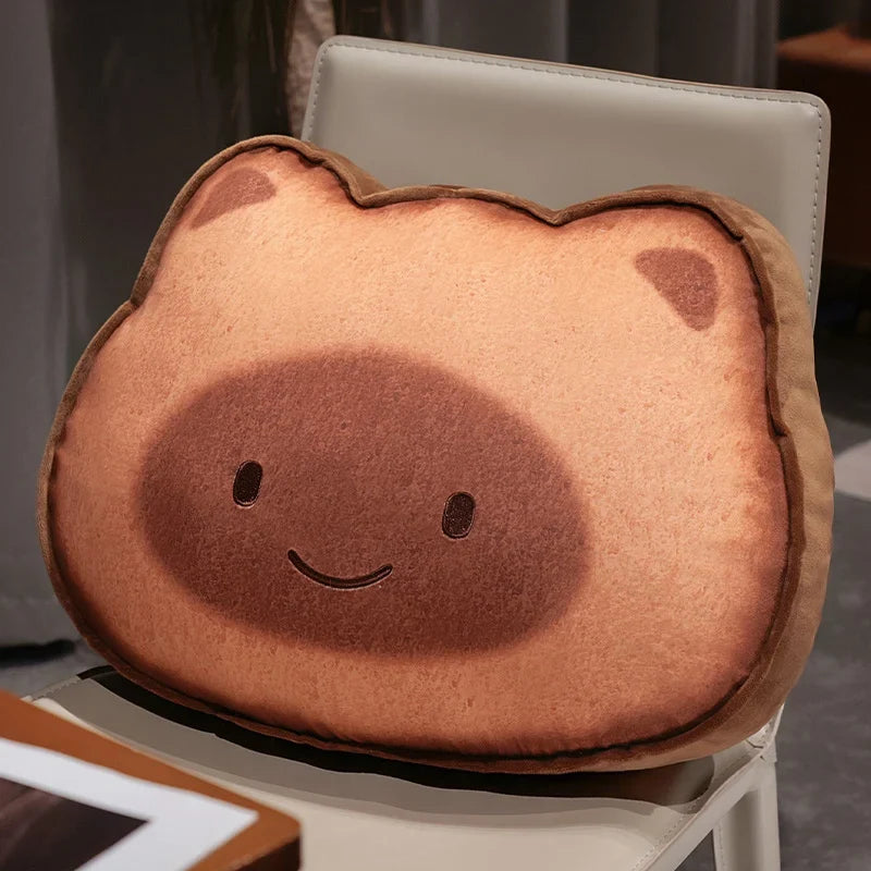 Capybara/Cat Cookie Plushie – Jumbo Comfort in a Sweet Design — image 10