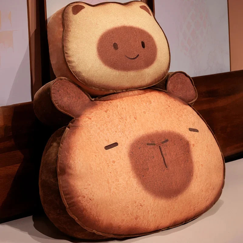 Capybara/Cat Cookie Plushie – Jumbo Comfort in a Sweet Design — image 2