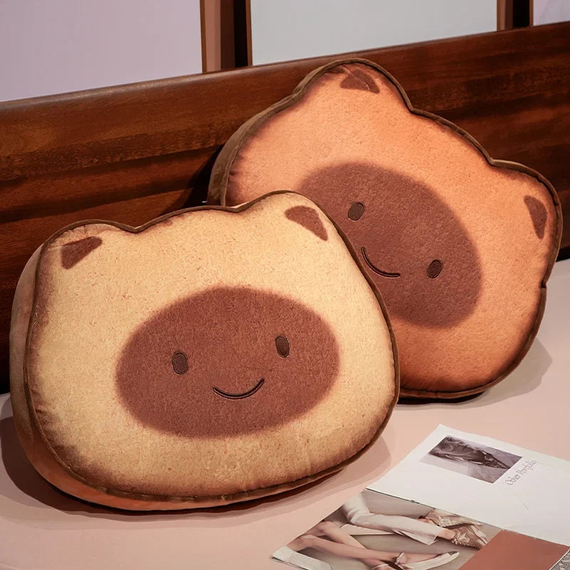 Capybara/Cat Cookie Plushie – Jumbo Comfort in a Sweet Design — image 3