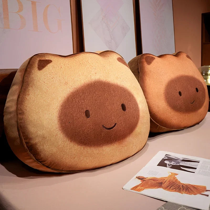 Capybara/Cat Cookie Plushie – Jumbo Comfort in a Sweet Design — image 6