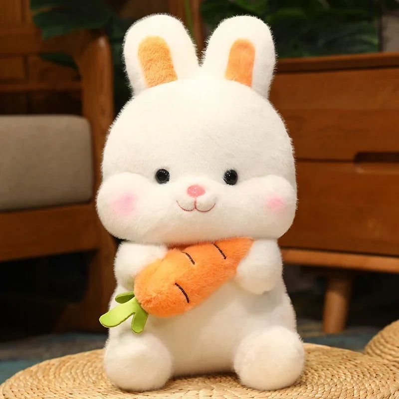Carrot-Holding Bunny Plushie, 10-20" | 26-50 cm — image 7