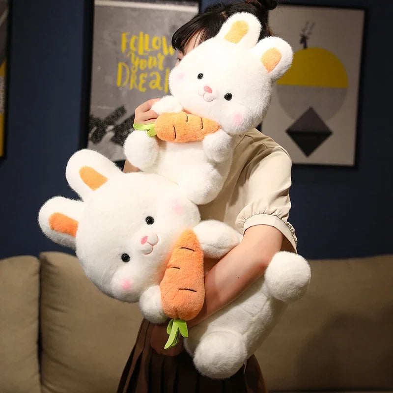 Carrot-Holding Bunny Plushie, 10-20" | 26-50 cm — image 5