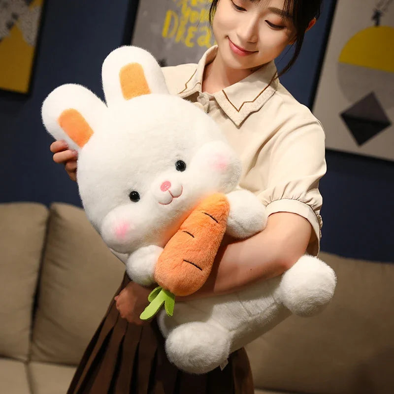 Carrot-Holding Bunny Plushie, 10-20" | 26-50 cm — image 6