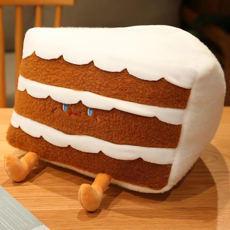 Cartoon Slice of Cake Plushie, 8-20" | 20-50 cm — image 3